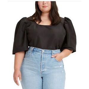 Levi's | Caviar Kaila Puff-Sleeve Top - women’s  Plus 3X